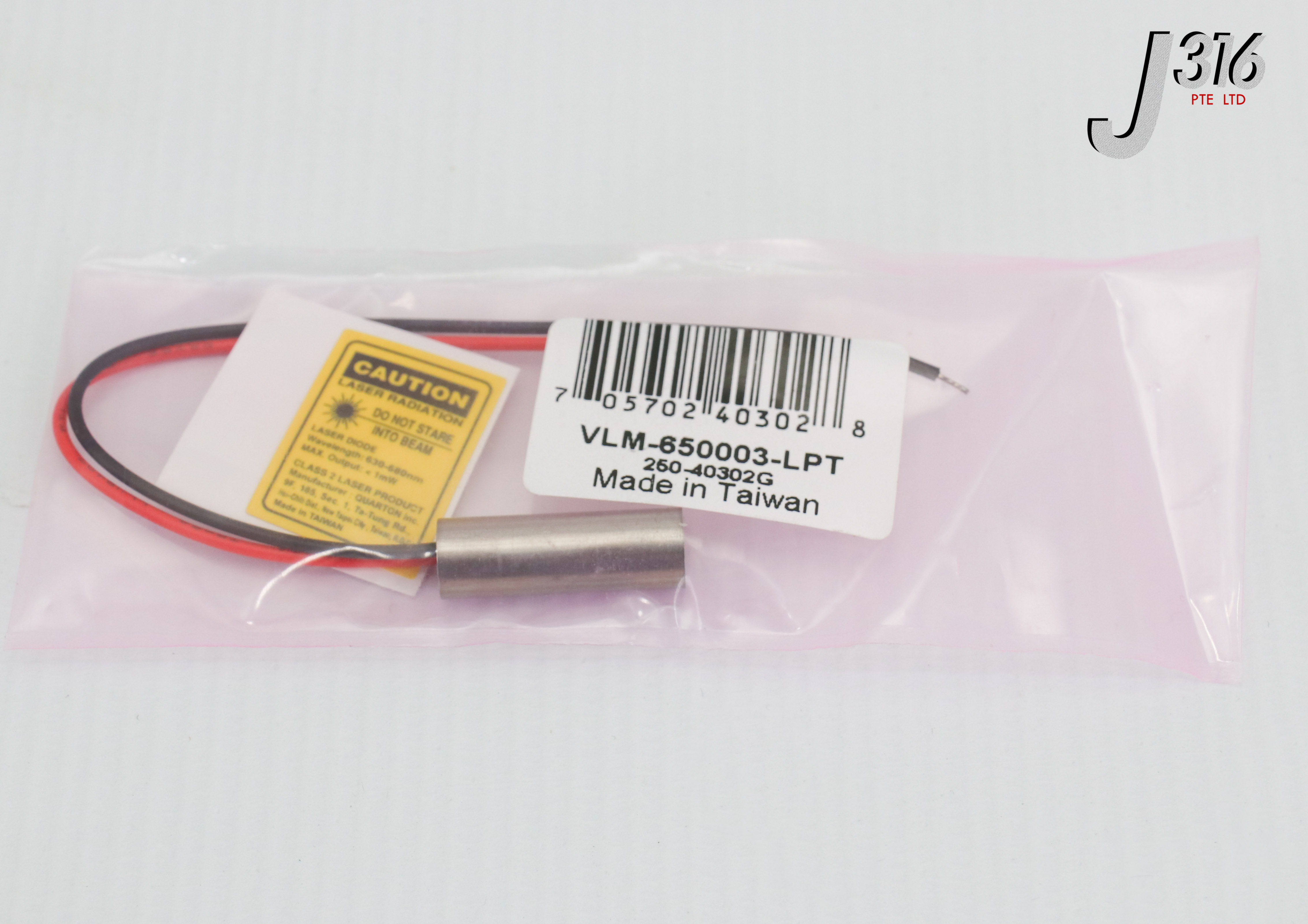 21443 QUARTON E220 MAPPER LASER DIODE CLASS II 650NM 1MWN VLM NEW